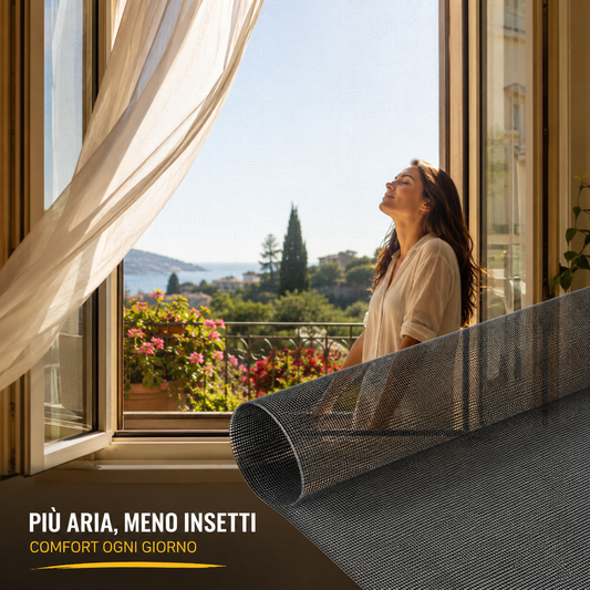 🛡️ RETE INVISIBILE ANTI-INSETTI