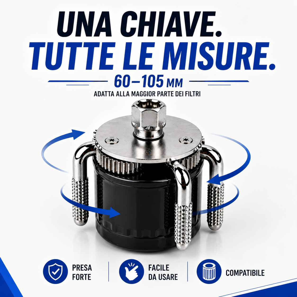 🛠️Chiave per filtro olio — Cambia l'olio da solo in 5 minuti 🔥