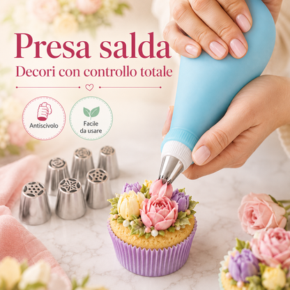 Crea fiori di crema in un gesto, anche se sei alle prime armi