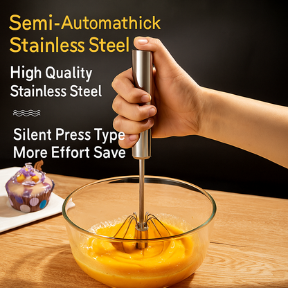 Frullino per le uova semiautomatico