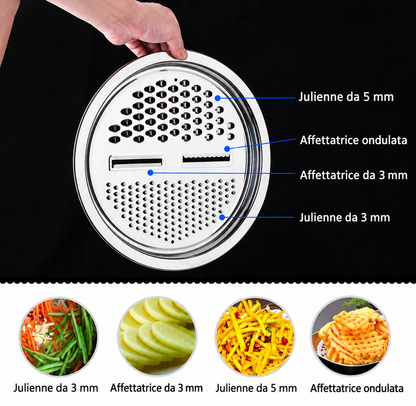 Set Ciotola Multifunzione 3 in 1 in Acciaio Inox 🥣