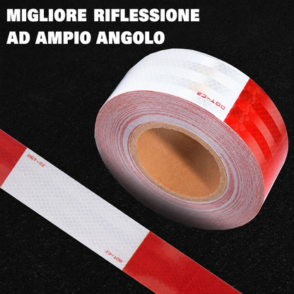 Nastro Riflettente Adesivo per Veicoli 🚛