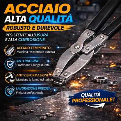 Pinze professionali per fasce elastiche del pistone