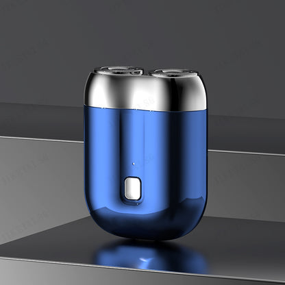 Mini rasoio elettrico a doppia testina