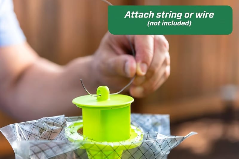 Trappola per mosche usa e getta da esterno