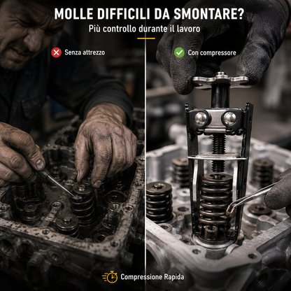 Compressore Universale per Molle Valvole Motore