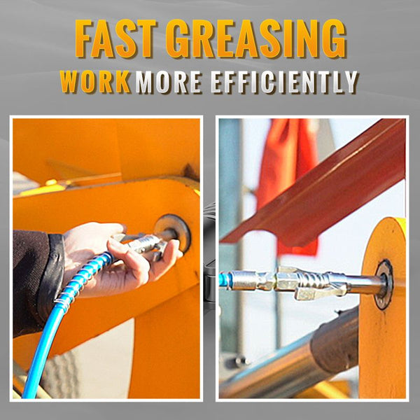 Accoppiatore per pistola ingrassatrice ad alta pressione