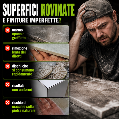 Dischi Abrasivi per Lucidatura di Marmo e Granito