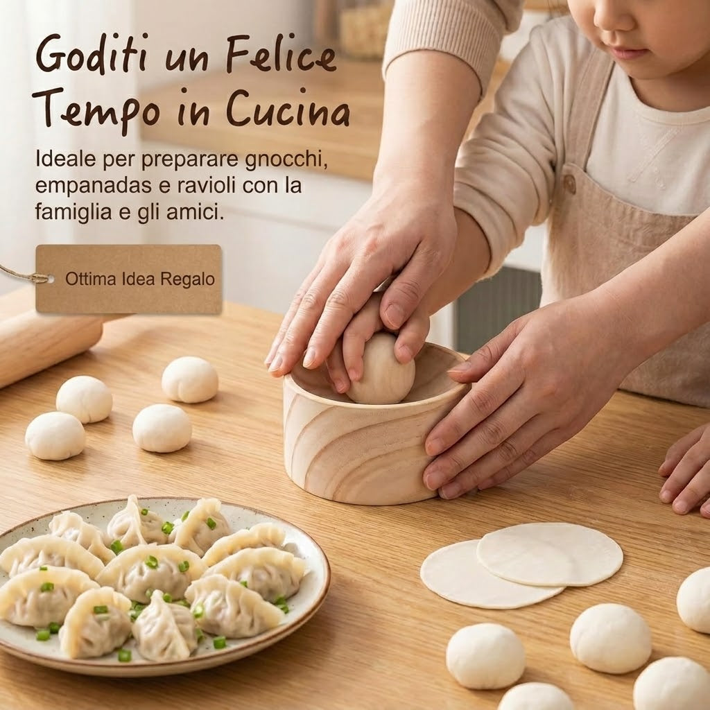 OFFERTA ESCLUSIVA | Pressa per pasta in legno