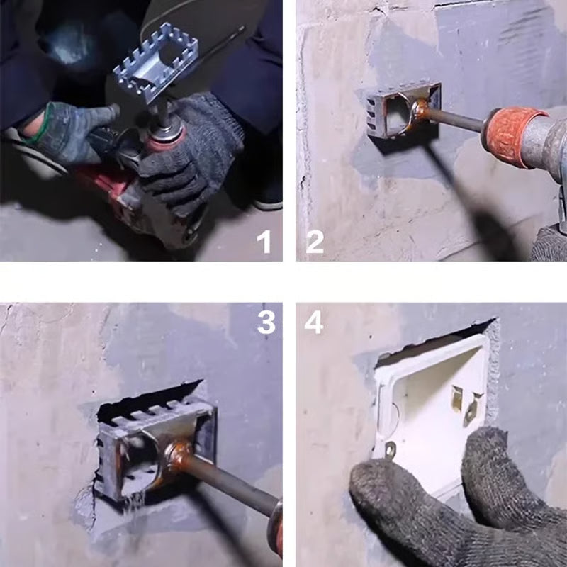 Taglierina creativa per fori quadrati