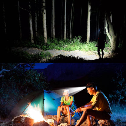 Lampada Frontale a LED con Sensore di Movimento