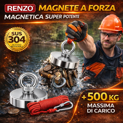 Magnete a forza magnetica super potente