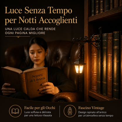 Lampada Decorativa per Libreria 📚