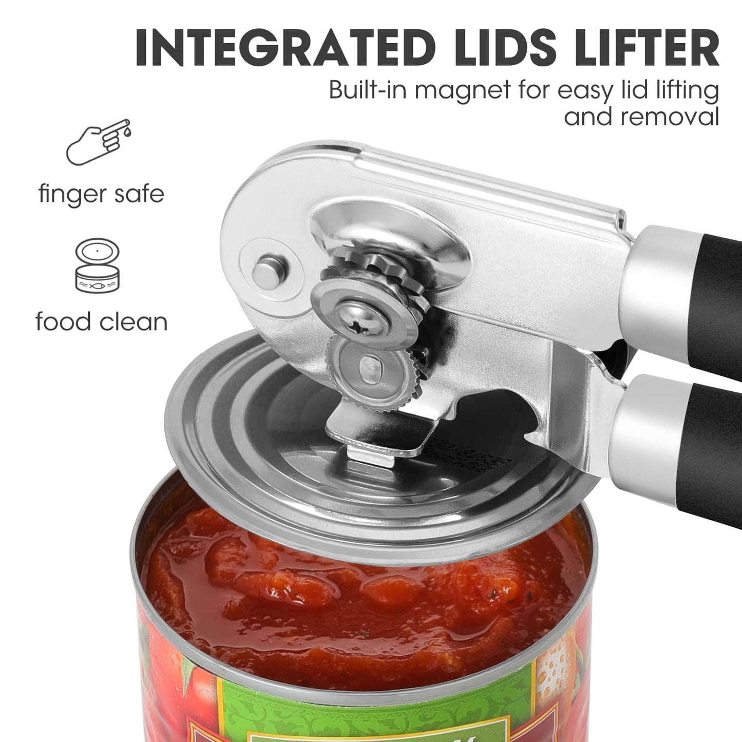 Apriscatole Robusto in Acciaio Inossidabile