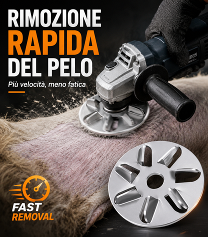 Disco Depilatore Professionale per Macellazione