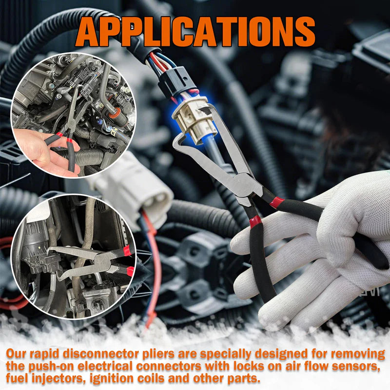 Pinza per la disconnessione elettrica specializzata per auto