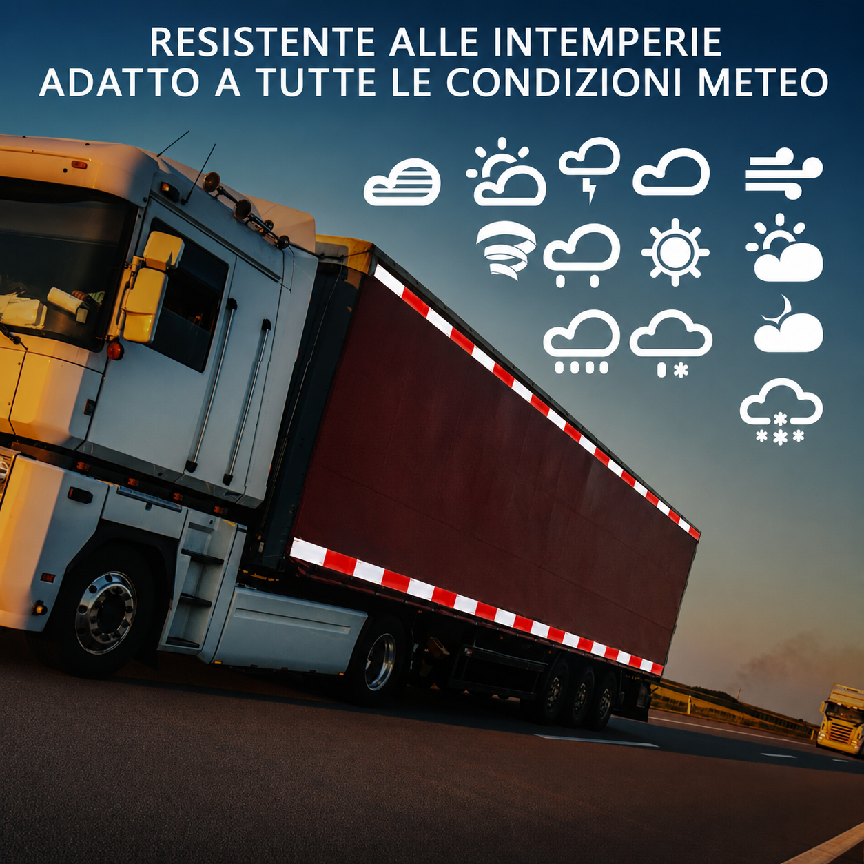 Nastro Riflettente Adesivo per Veicoli 🚛