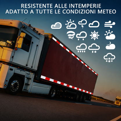 Nastro Riflettente Adesivo per Veicoli 🚛