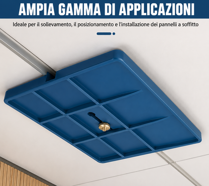 Piastra ausiliaria per l'installazione del cartongesso