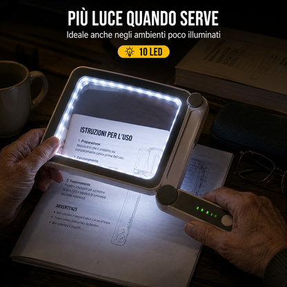 Lente LED HD ad Alto Ingrandimento