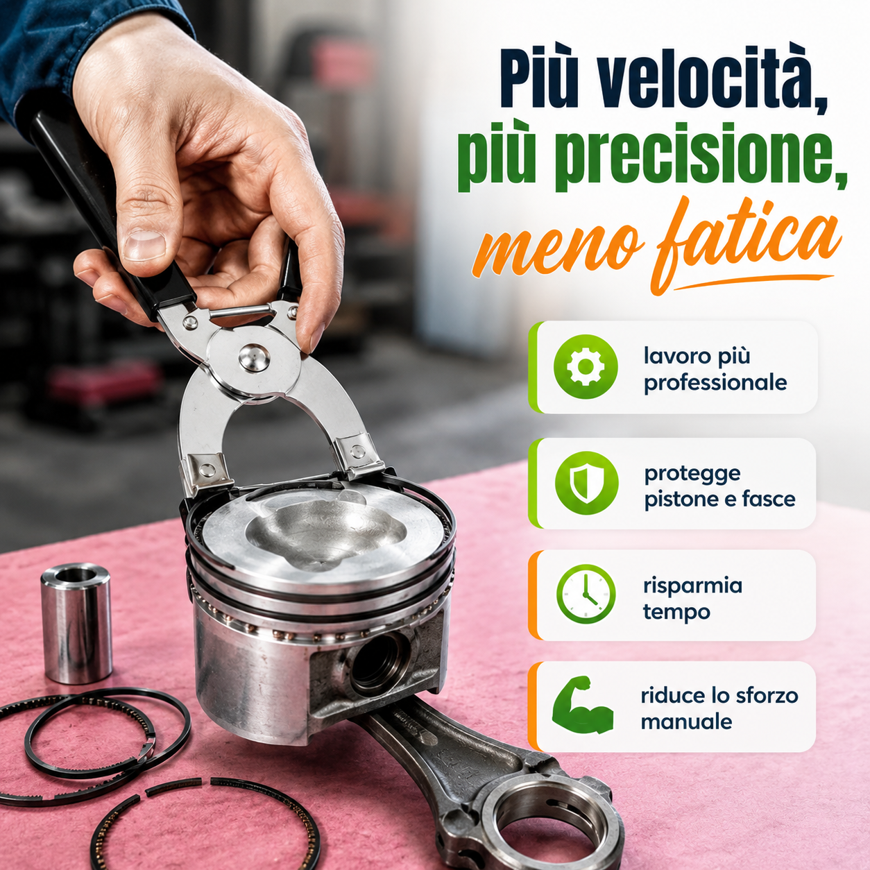 🔧 Pinza per fasce elastiche