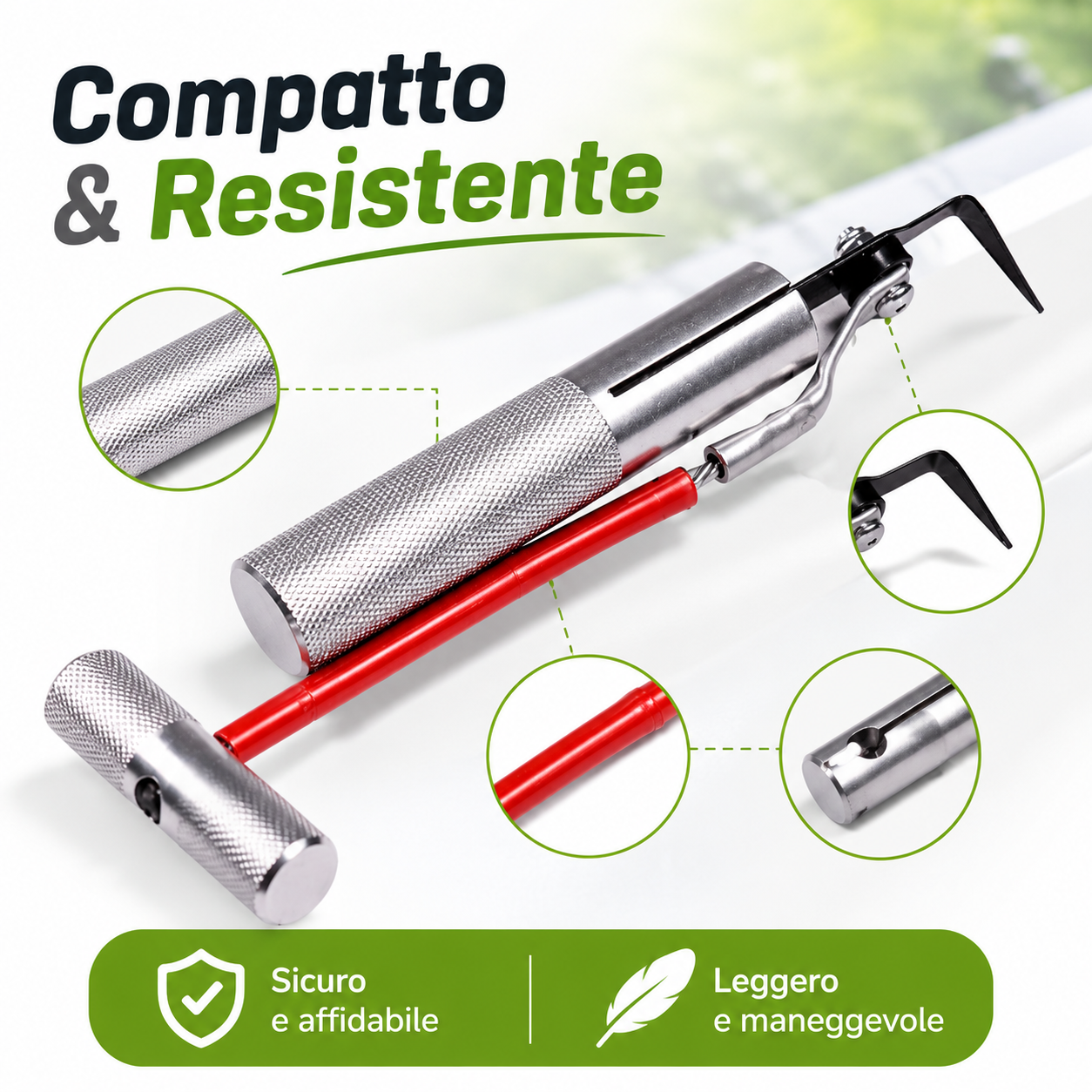Strumento Professionale per la Rimozione del Parabrezza Auto