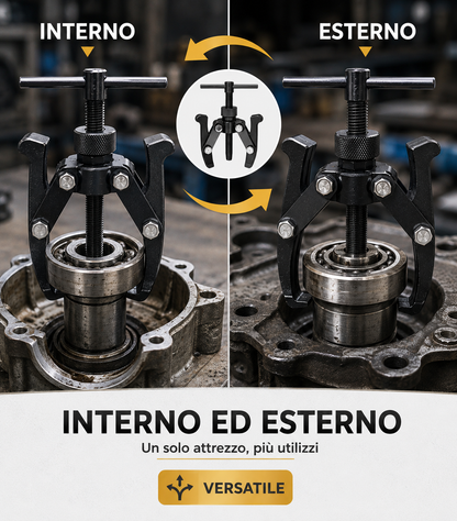 Estrattore Cuscinetti Interni Esterni 3 Griffe