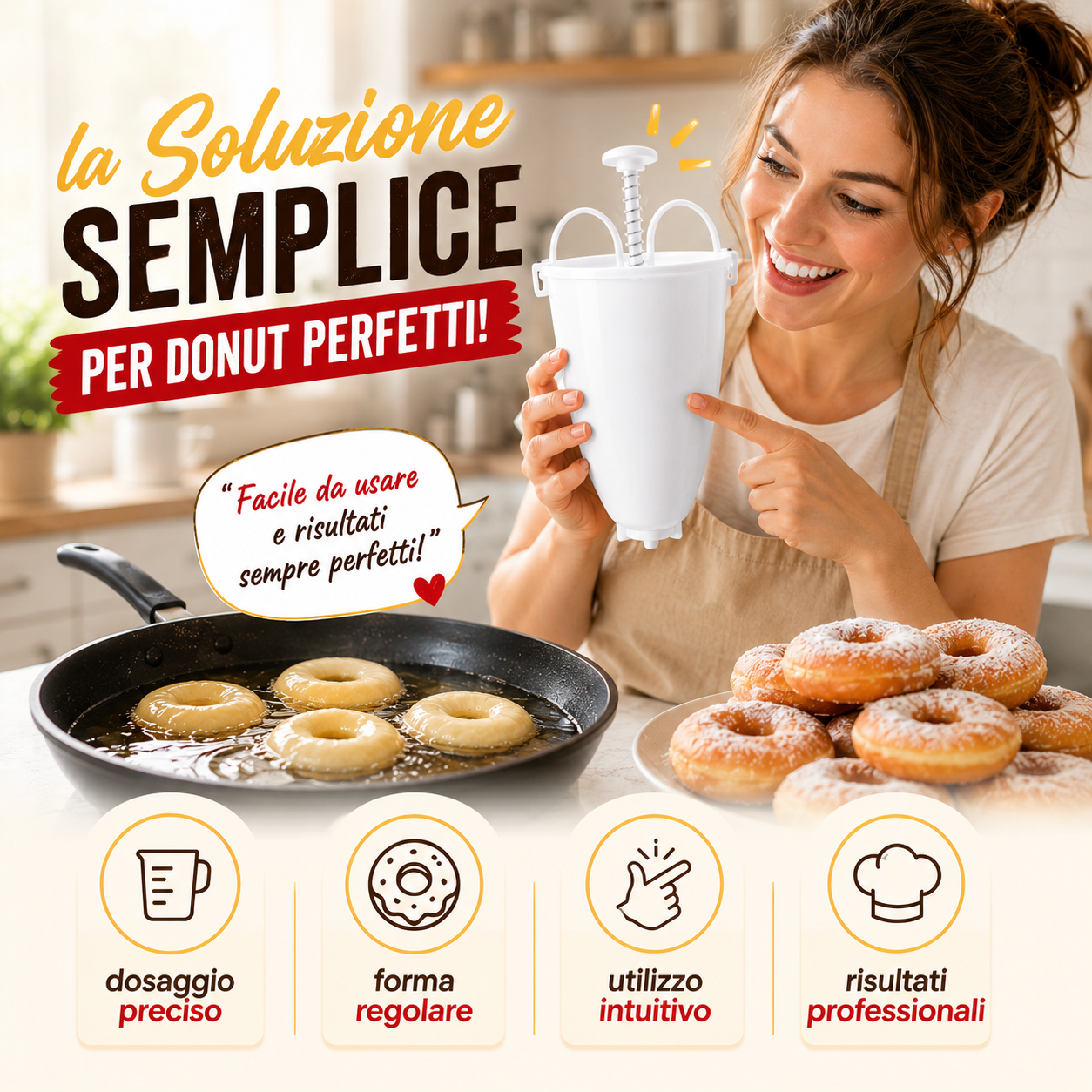 Macchina Manuale per Ciambelle