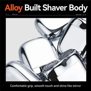 Mini rasoio elettrico a doppia testina