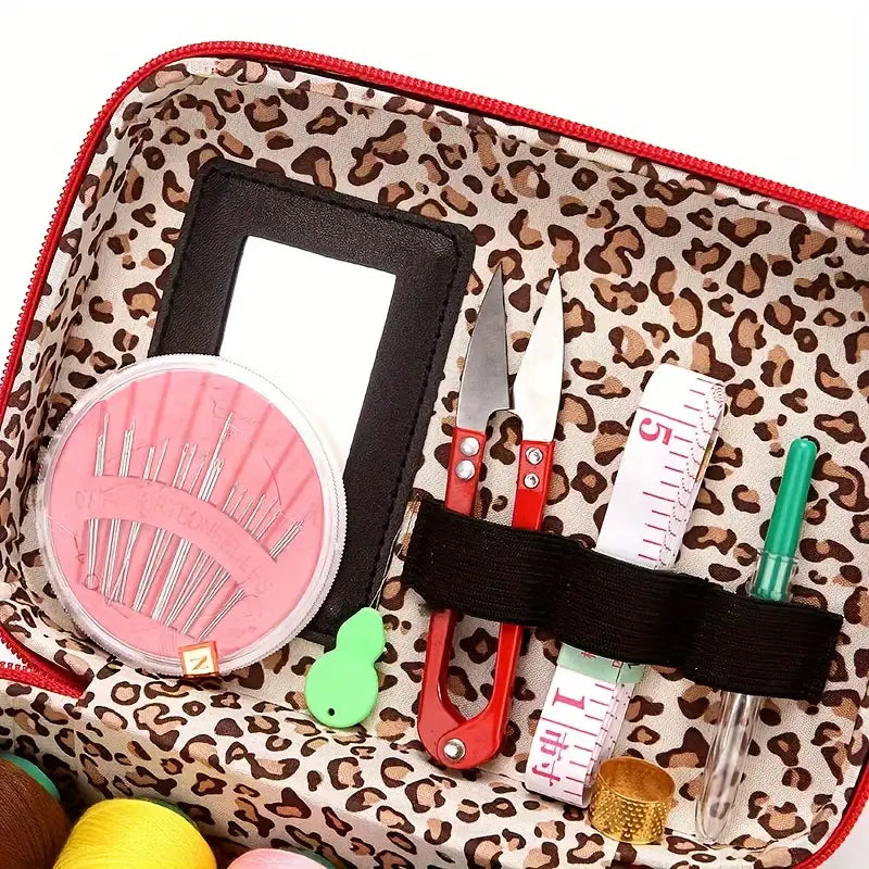 Kit da cucito con custodia portatile