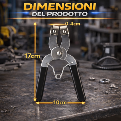 Pinze professionali per fasce elastiche del pistone