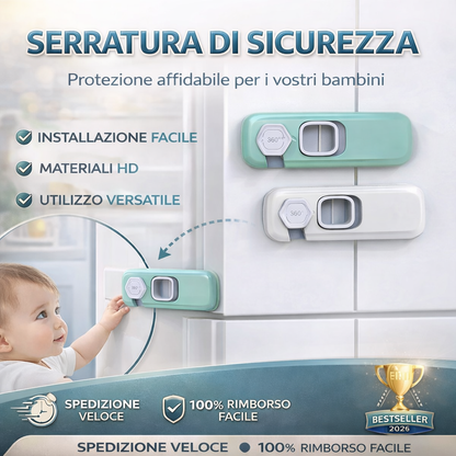 🔥 Serrature multifunzionali di sicurezza per bambini per il frigorifero