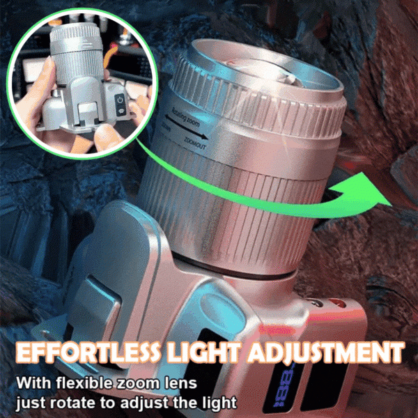 Lampada Frontale LED Multifunzione