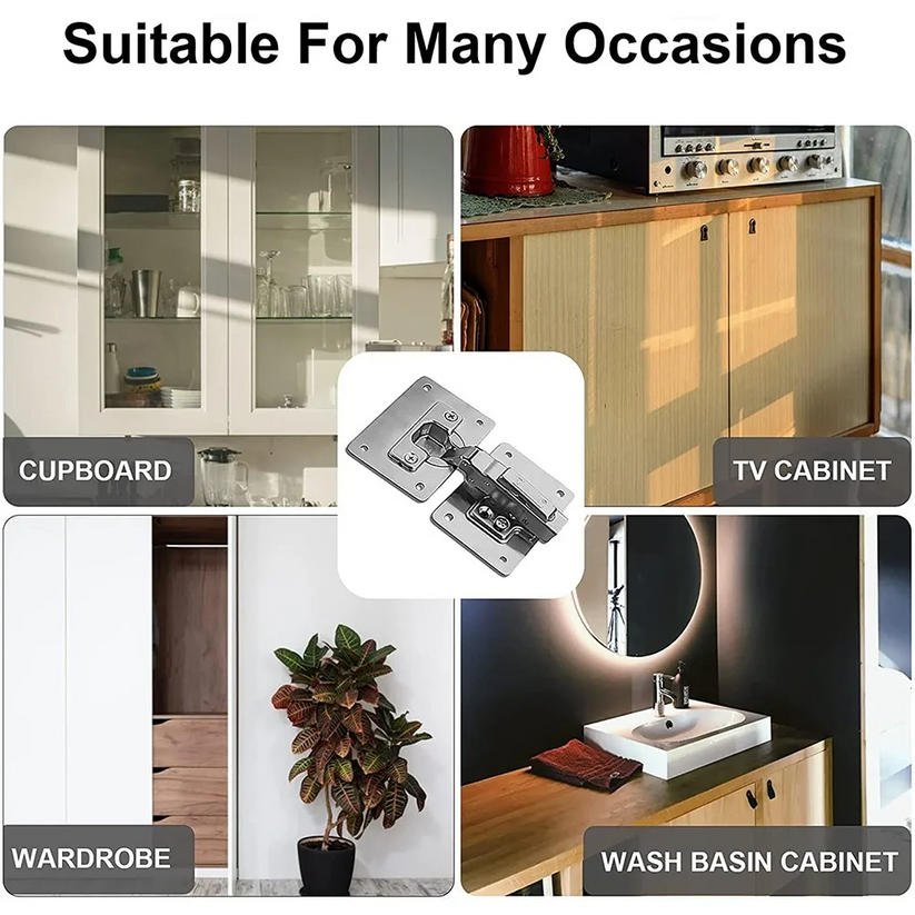 Piastra di riparazione per cerniere