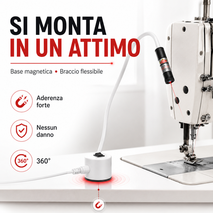 Luce Laser Magnetica per Macchina da Cucire 🔥