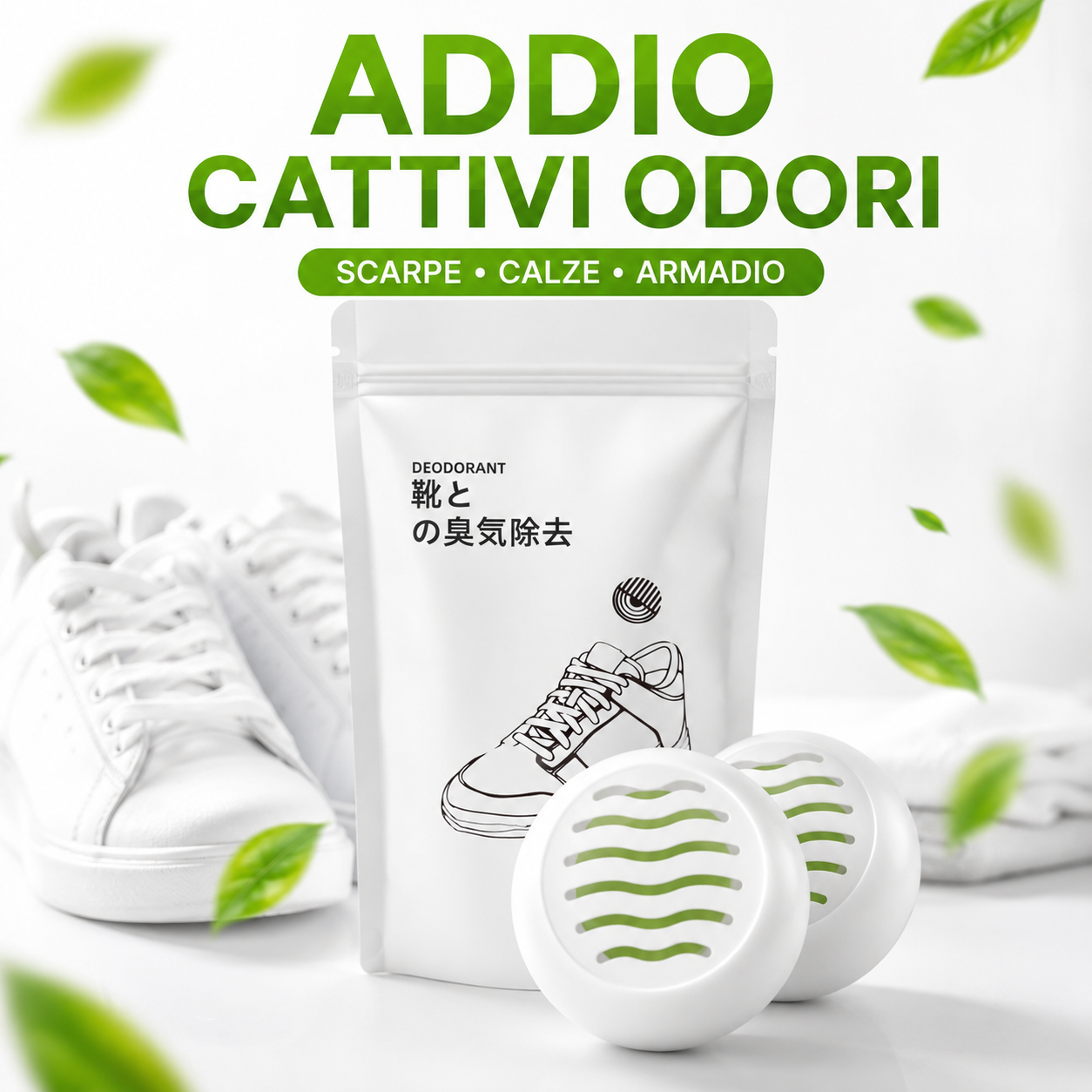 OFFERTA SPECIALE | SET 6 PALLINE DEODORANTI PER SCARPE