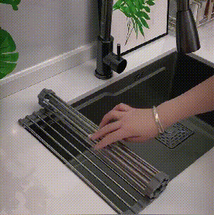 Scolapiatti arrotolabile