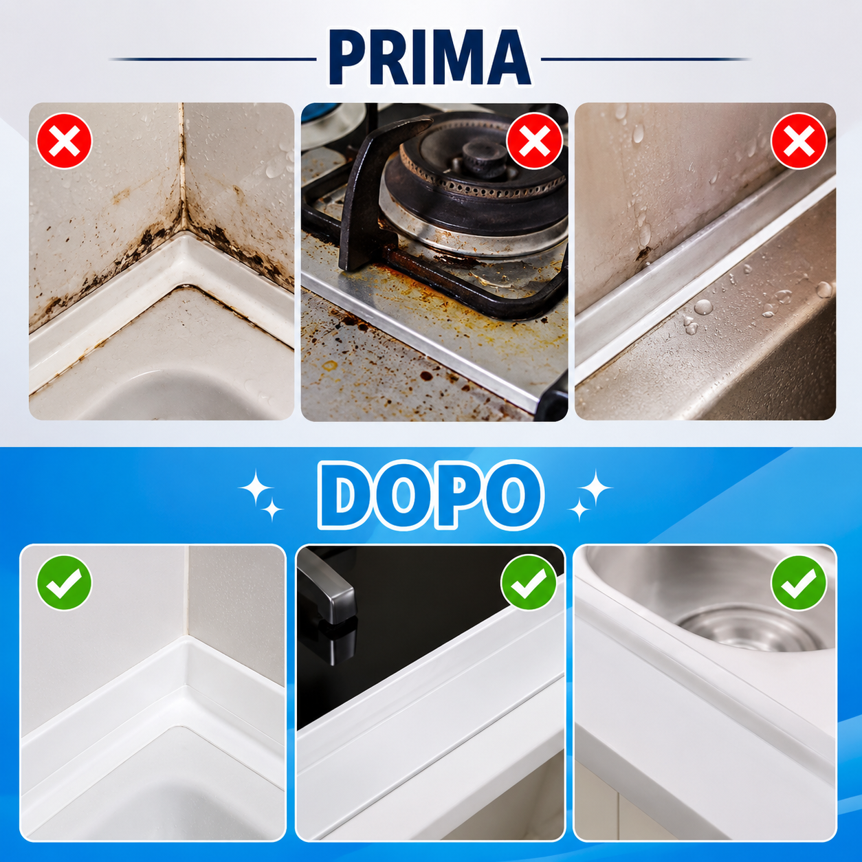Nastro Sigillante Impermeabile Autoadesivo in PVC