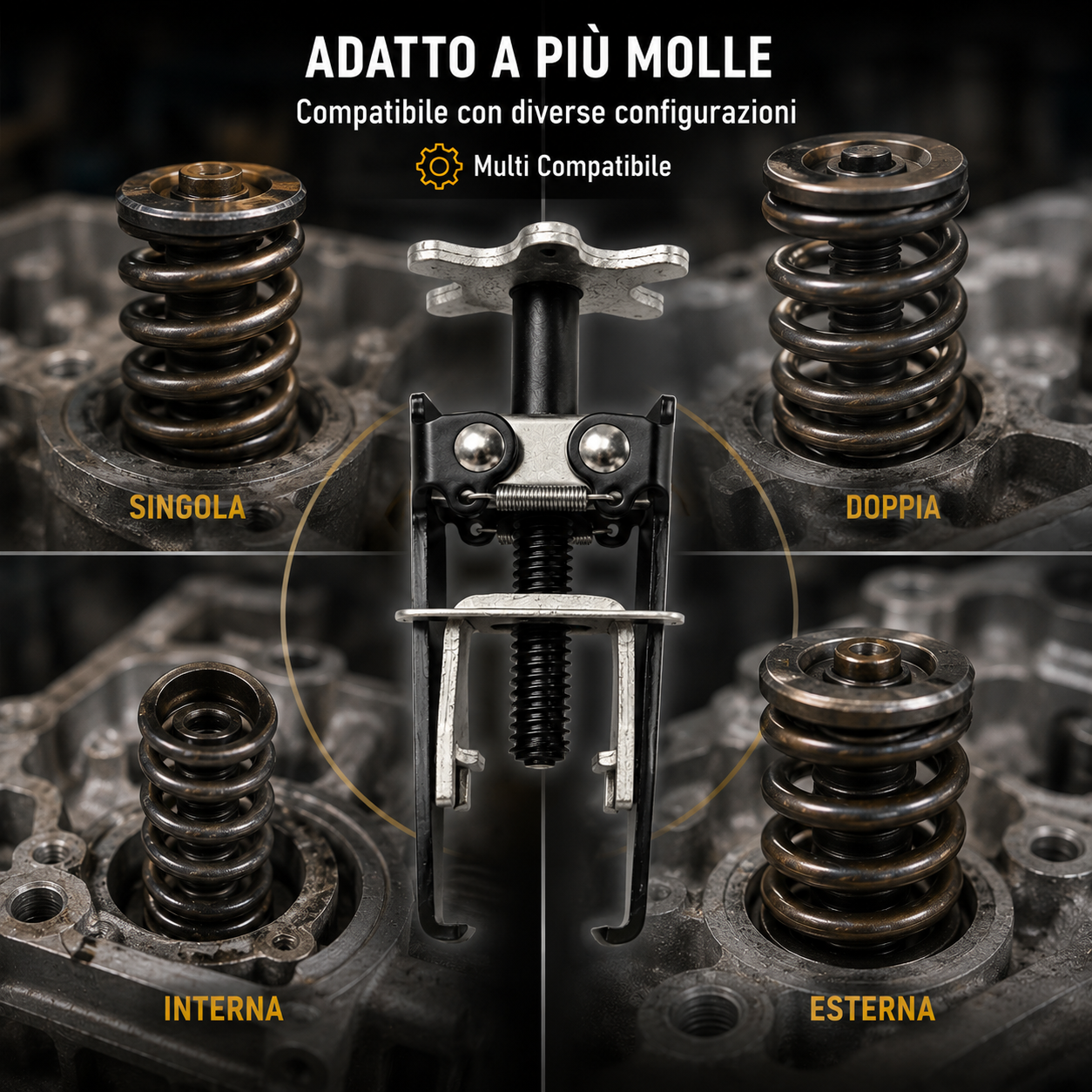 Compressore Universale per Molle Valvole Motore
