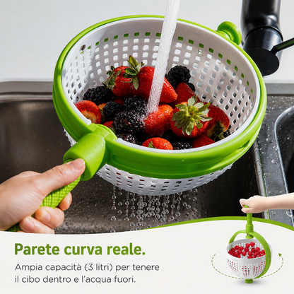 Centrifuga per Insalata con Pompa Manuale