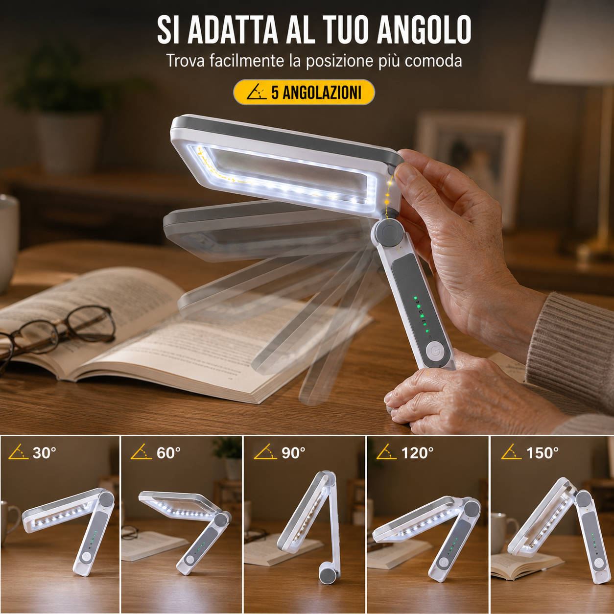 Lente LED HD ad Alto Ingrandimento