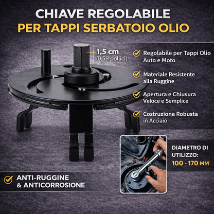 🔥Chiave per tappo del serbatoio carburante dell'auto