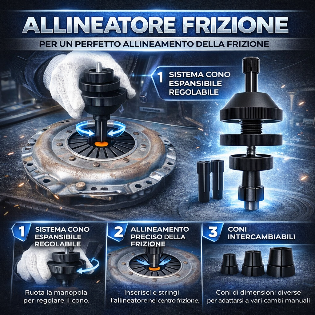 Strumento di allineamento della frizione