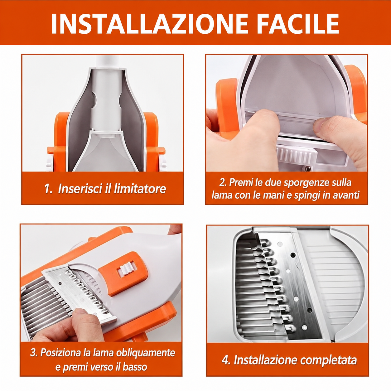 Tagliaverdure Multifunzione 🥕