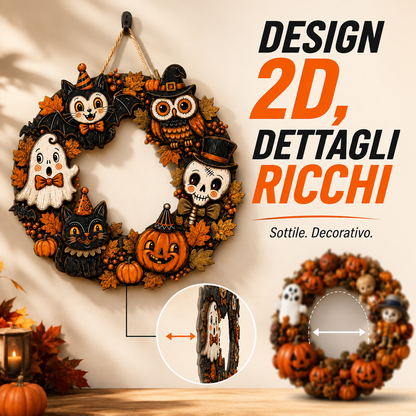 SUPER OFFERTA | Ghirlanda per porta di Halloween