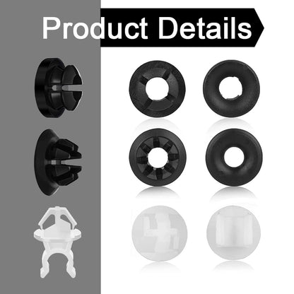 Fermo per asta di supporto cofano