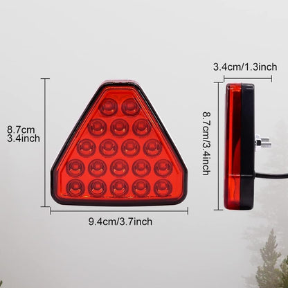 Luce Freno Posteriore Triangolare per Auto