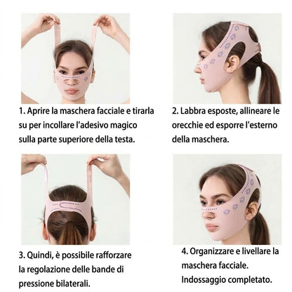 OFFERTA ESCLUSIVA | Fascia riduttore doppio mento