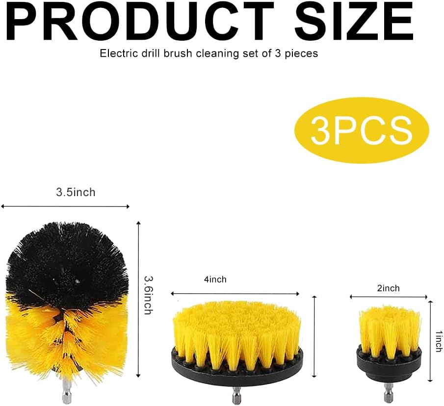 Set di accessori per spazzole da trapano