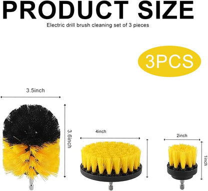 Set di accessori per spazzole da trapano